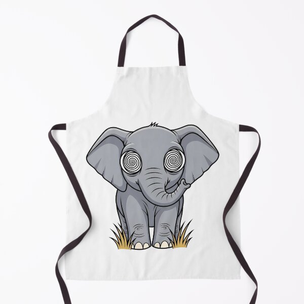 Item preview, Cute Baby Elephant Hypnotic Eyes Cartoon designed and sold by k3rstman1.