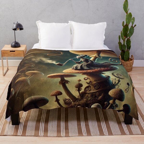 Item preview, Lady of the Mushroom – Echo of the Caterpillar from Wonderland designed and sold by FusiTink.