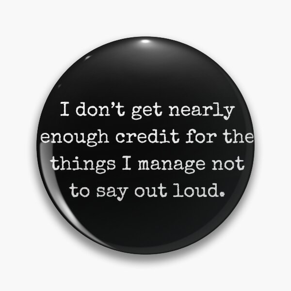 Item preview, Sarcastic Quote About Silence and Self-Control designed and sold by BoldTalk.