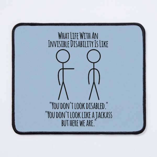 Item preview, Invisible Disability Awareness – The Jackass Truth designed and sold by Jesabee Designs.