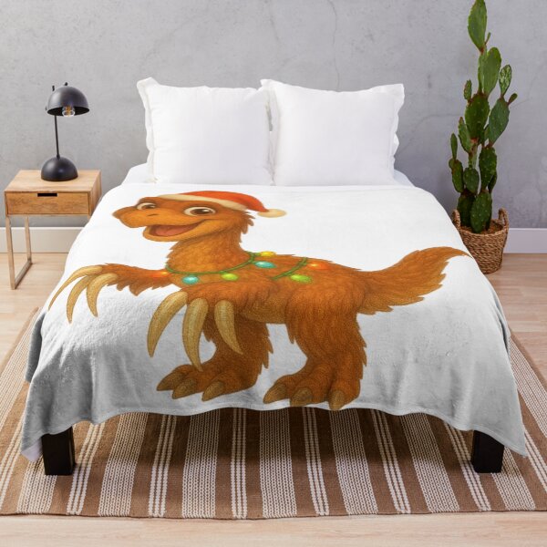 Item preview, Christmas Therizinosaurus designed and sold by Sillytoe.
