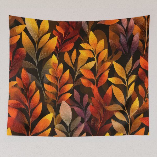 Item preview, Vibrant Autumn Leaves In Red, Orange, And Yellow designed and sold by DEC02.
