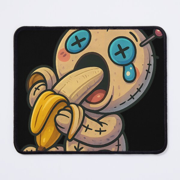 Item preview, Voodoo doll eats a banana designed and sold by randrdesign.