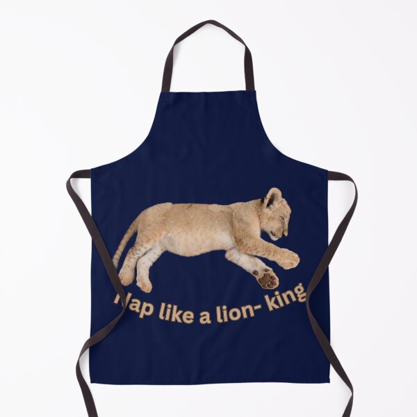 Item preview, Nap Like a Lion–King | Cute Baby Lion Sleeping | Wildlife inspiration designed and sold by Katja LebenFreude.