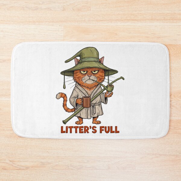 Item preview, Litter's Full  Funny Cat Lovers Christmas  designed and sold by gear-posters.