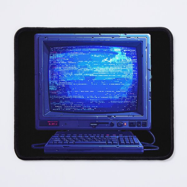 Item preview, Retro CRT Monitor Glitch Screen Old School Computer Synthwave 80s Tech designed and sold by AOG-DESIGNS.