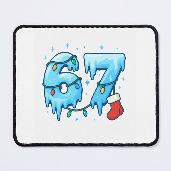 Item preview, Christmas Number 67 Meme Xmas Lights Snow Classic T-Shirt designed and sold by zakibenj.
