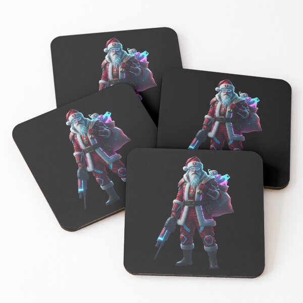 Item preview,  Cyberpunk Santa Claus Christmas designed and sold by Dakson Design - Fantasy Art.