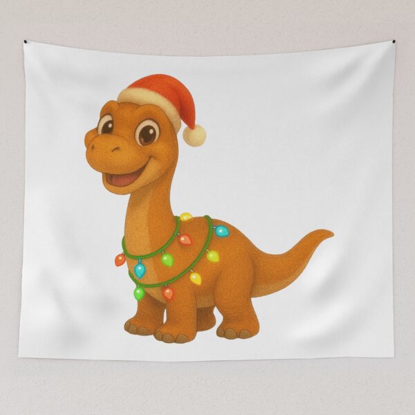 Item preview, Christmas Titanosaur designed and sold by Sillytoe.