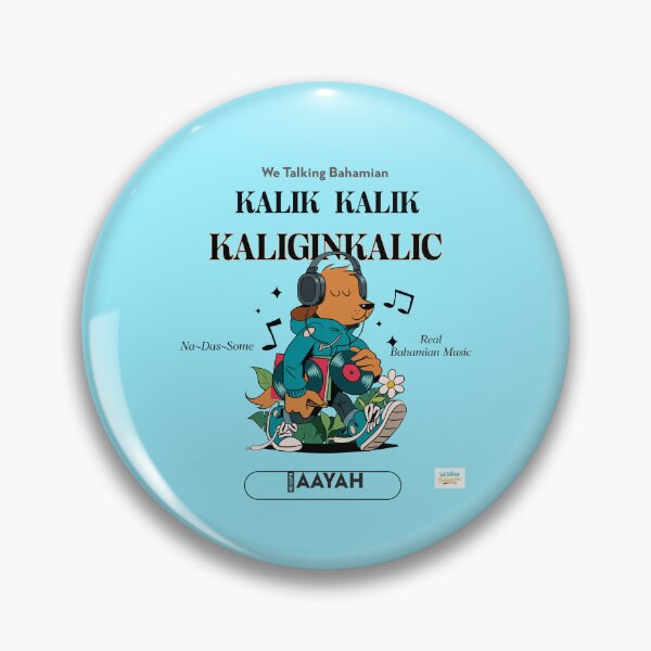 Item preview, We Talking Bahamian “KALIK Kalik” apparels and accessories  designed and sold by We Talking Bahamian.