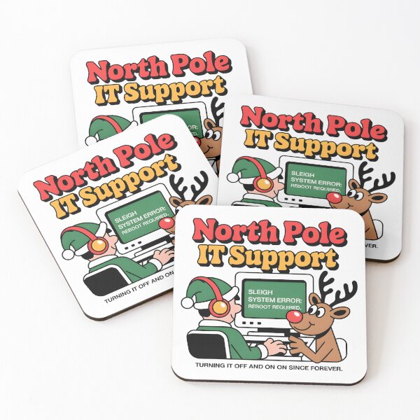 Item preview, North Pole IT Support – Turning It Off and On Since Forever designed and sold by AjerDzordan.