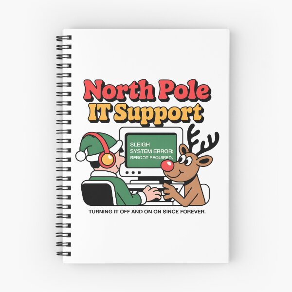 Item preview, North Pole IT Support – Turning It Off and On Since Forever designed and sold by AjerDzordan.