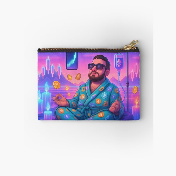Item preview, Degen Detox – Crypto Meditation Artwork designed and sold by Bored Elon.