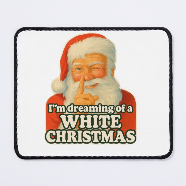 Item preview, Santa White Christmas designed and sold by taylor75o.