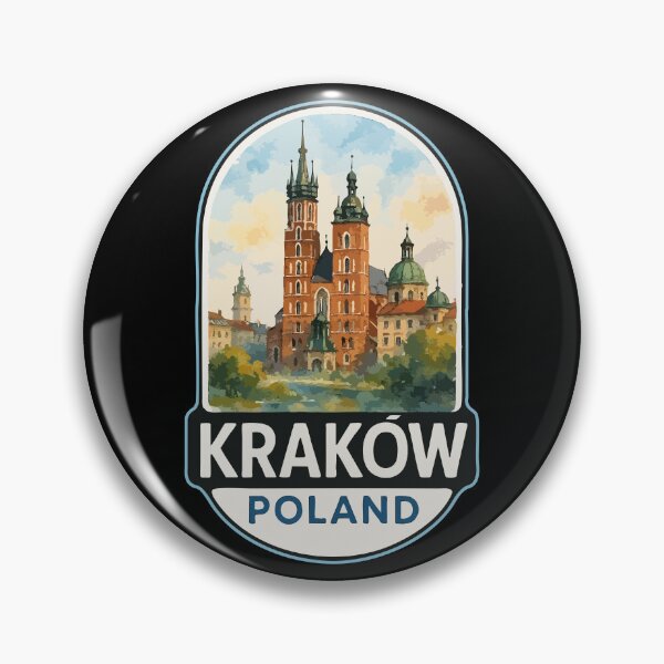 Item preview, Krakow Poland Watercolor Travel designed and sold by TomFrontierArt.