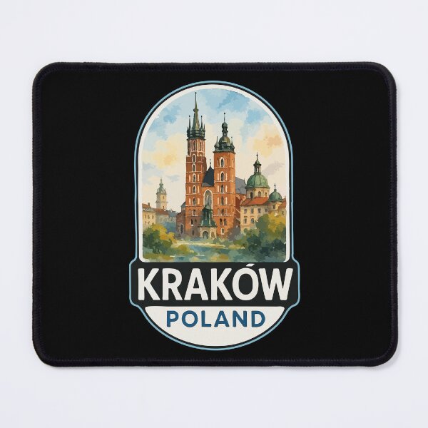 Item preview, Krakow Poland Watercolor Travel designed and sold by TomFrontierArt.