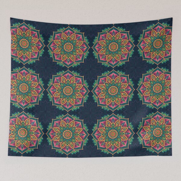 Item preview, Unique Aesthetic Psychedelic Mandala Burst designed and sold by HLPsychDesigns.