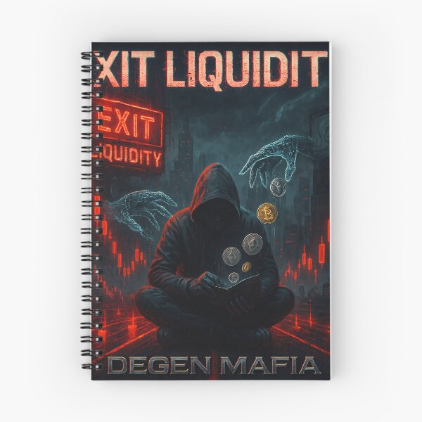 Item preview, Exit Liquidity – Degen Mafia Crypto Horror Art designed and sold by Bored Elon.