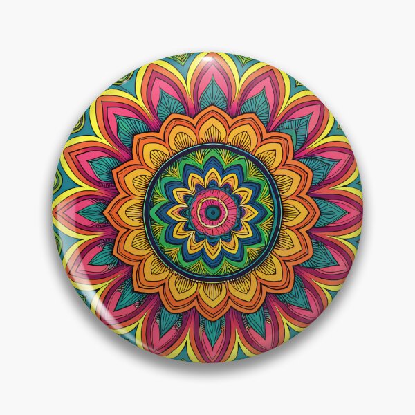 Item preview, Aesthetic Unique Kaleidoscope Dream Pattern designed and sold by HLPsychDesigns.