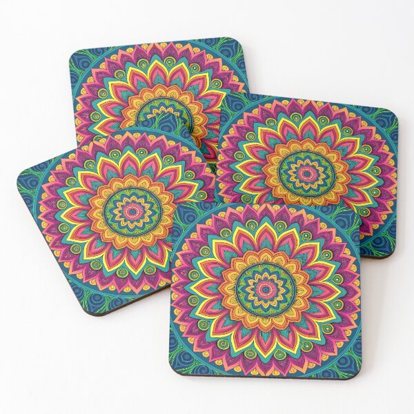 Item preview, Aesthetic Unique Kaleidoscope Dream Pattern designed and sold by HLPsychDesigns.