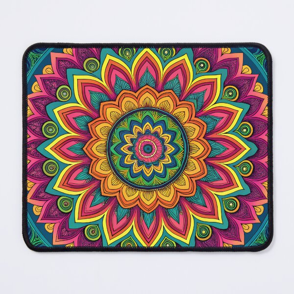Item preview, Aesthetic Unique Kaleidoscope Dream Pattern designed and sold by HLPsychDesigns.