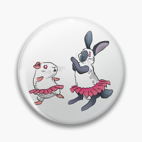 Aperçu de l'œuvre Lapin et Cobaye Danseurs créée et vendue par TinyDancerRC.