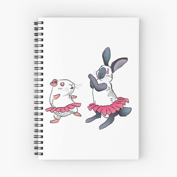 Aperçu de l'œuvre Lapin et Cobaye Danseurs créée et vendue par TinyDancerRC.