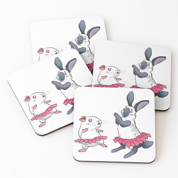 Aperçu de l'œuvre Lapin et Cobaye Danseurs créée et vendue par TinyDancerRC.