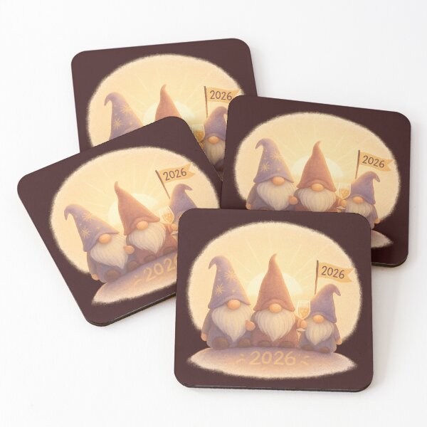 Item preview, First Sunrise of 2026 - Gnome Trio designed and sold by I AM BRO.