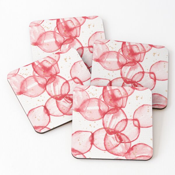 Item preview, Red Christmas Link Chain designed and sold by Kirsten Robinson Art.