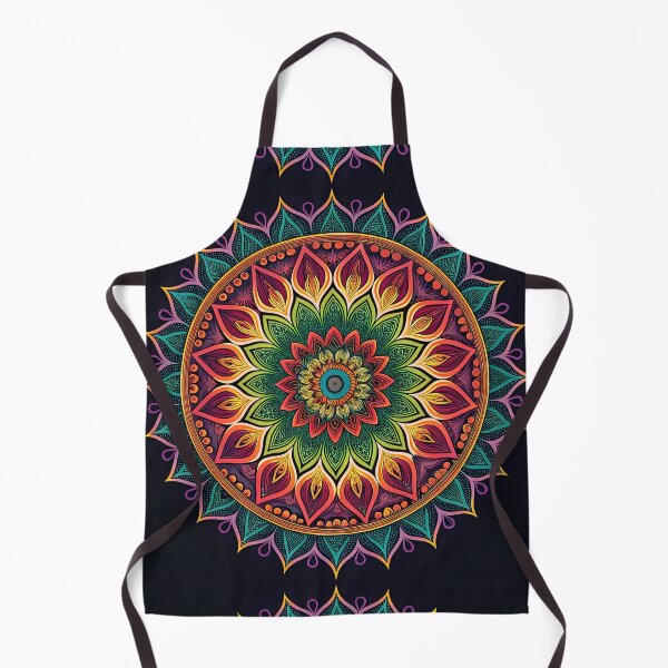 Item preview, Radiant Psychedelic Mandala With Unique Aesthetic Flow designed and sold by HLPsychDesigns.
