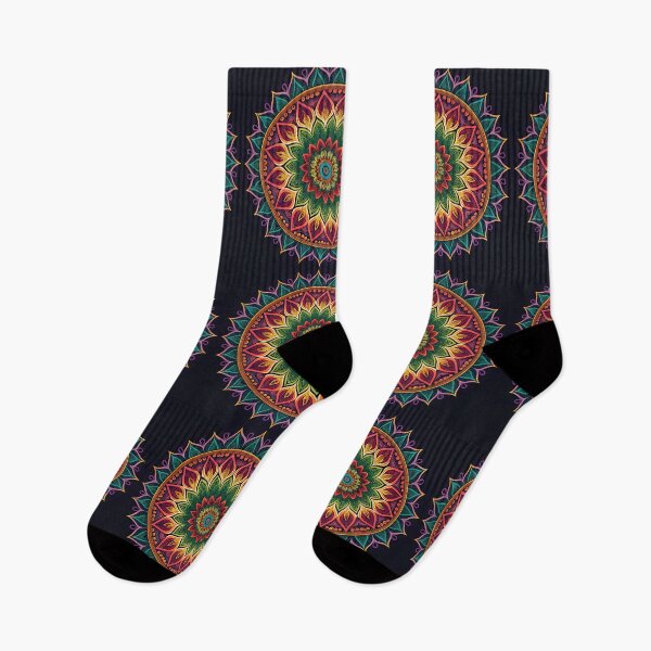 Item preview, Radiant Psychedelic Mandala With Unique Aesthetic Flow designed and sold by HLPsychDesigns.