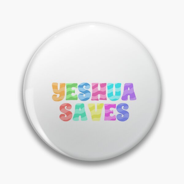Item preview, Yeshua Saves Version 2 designed and sold by SarahMayDoArt.
