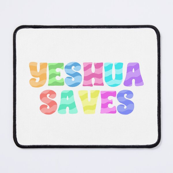 Item preview, Yeshua Saves Version 2 designed and sold by SarahMayDoArt.