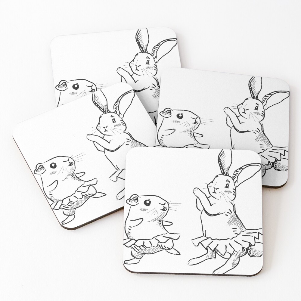 Item preview, Coasters (Set of 4) designed and sold by TinyDancerRC.
