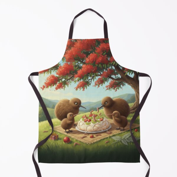 Item preview, Kiwi Whānau Christmas Pavlova Picnic designed and sold by kornkobart.