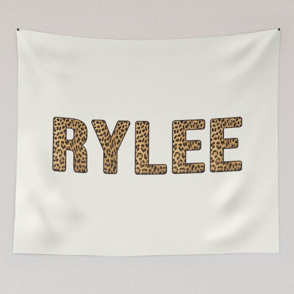 Item preview, Rylee Name Leopard Print designed and sold by Jeallan Designs.