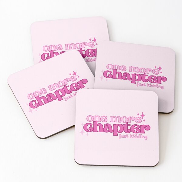 Item preview, One More Chapter (just kidding) Hot Pink *+:｡.｡ designed and sold by BookishCharmCo.
