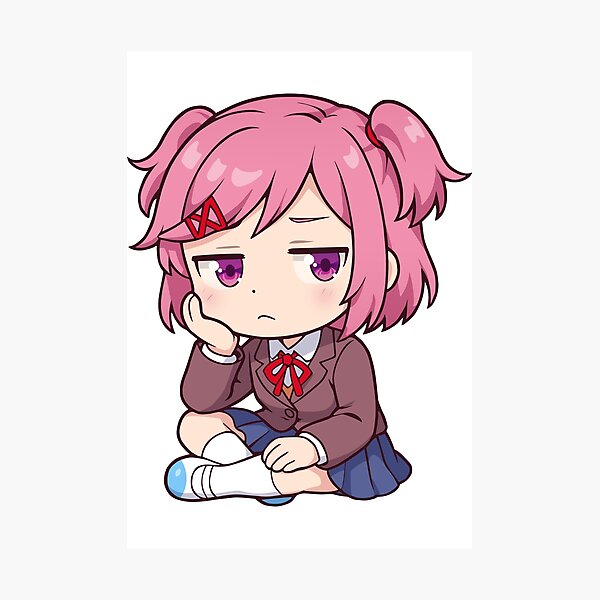 Item preview, Natsuki Chibi Cute designed and sold by CoinflowerArt.