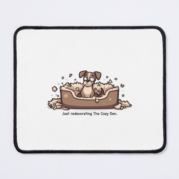 Item preview, Just Redecorating The Cozy Den - Guilty Dog designed and sold by The Cozy Den.
