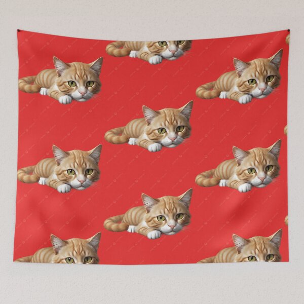 Item preview, Relaxed cat designed and sold by Jhon0301.