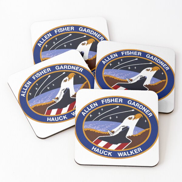 Item preview, Space Shuttle, STS-51A, Mission Patch designed and sold by CharlieDesings.