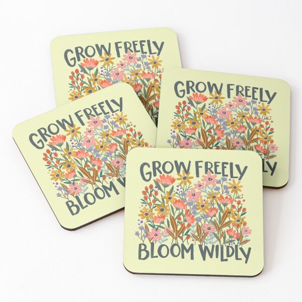 Item preview, Grow Freely, Bloom Wildly designed and sold by BKDIGITALSHOP.