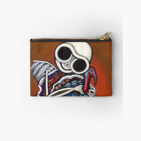 Item preview, Thanks Turkey - Creepy Cute Thanksgiving Vegan Art designed and sold by Morbidly Adorable: Art of Misty Monster.
