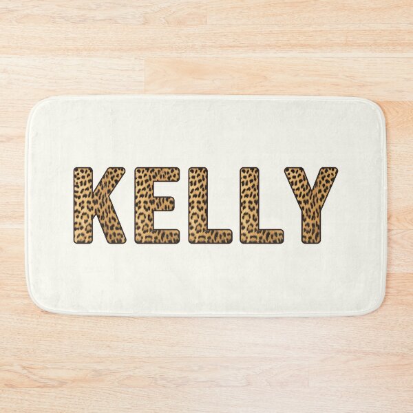 Item preview, Kelly Name Leopard Print designed and sold by Jeallan Designs.