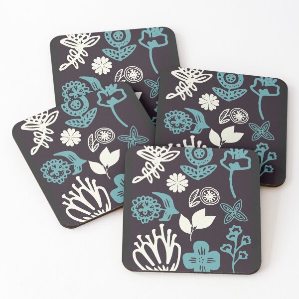 Item preview, Mystical Underwater Garden - Sea Life Botanical Pattern with Coral and Seaweed Design designed and sold by VAGABOND12.