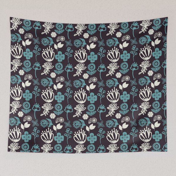 Item preview, Mystical Underwater Garden - Sea Life Botanical Pattern with Coral and Seaweed Design designed and sold by VAGABOND12.