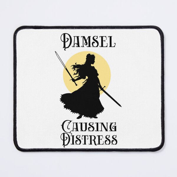 Item preview, Damsel Causing Distress designed and sold by witchlingart.