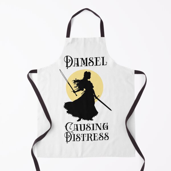 Item preview, Damsel Causing Distress designed and sold by witchlingart.