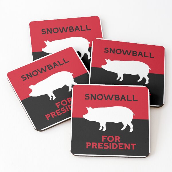 Item preview, Snowball for President ANIMAL FARM George Orwell designed and sold by TsunamiDesigns.